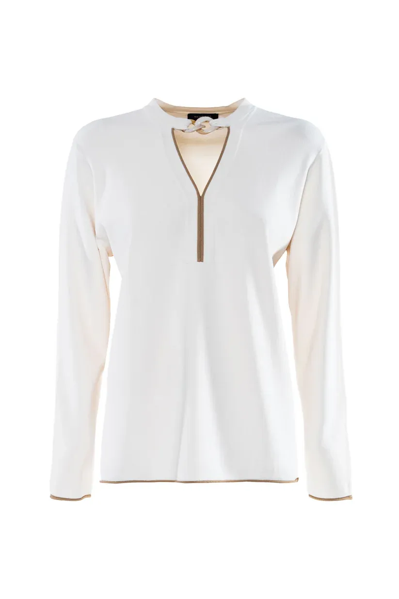 PULL VAN NENETTE 41BB-MIELE 0004 AVORIO