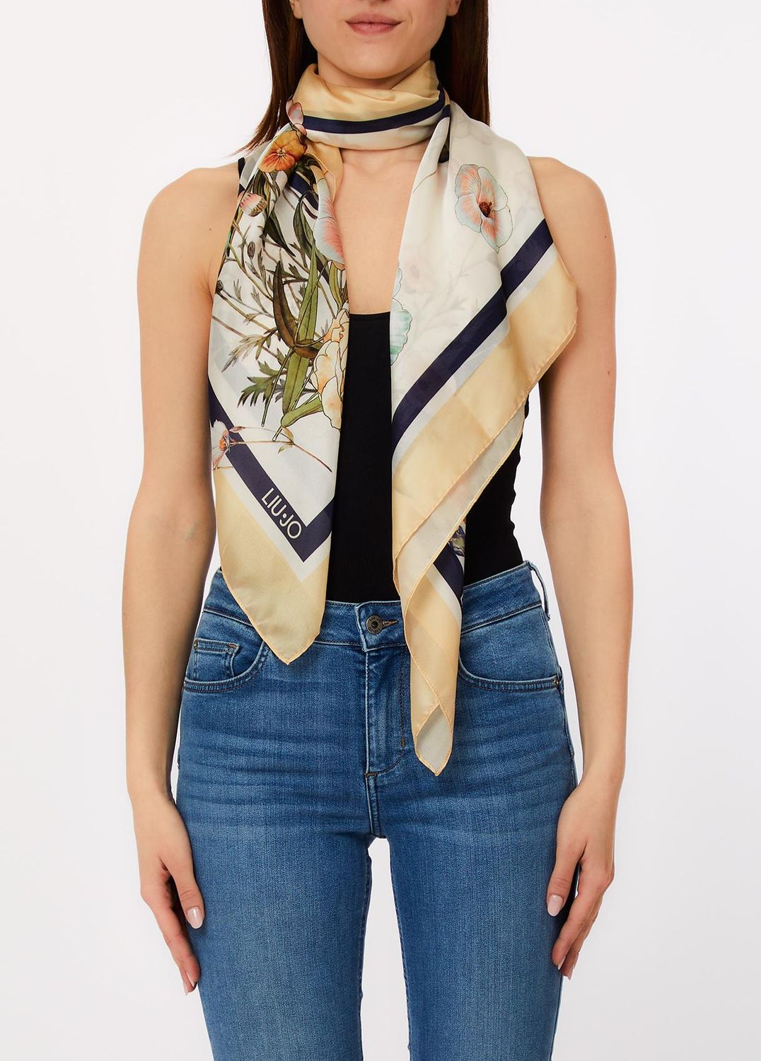 SJAAL VAN LIU JO 2A6060-T2745 P9388 BLOOMING FOULARD BIG