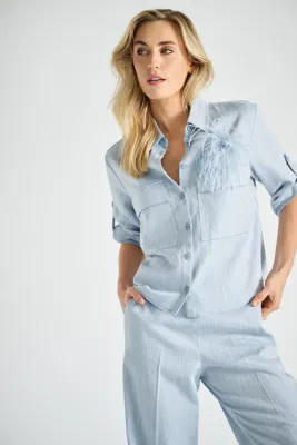 BLOES VAN MARIE MERO BL08/146 BLAUW