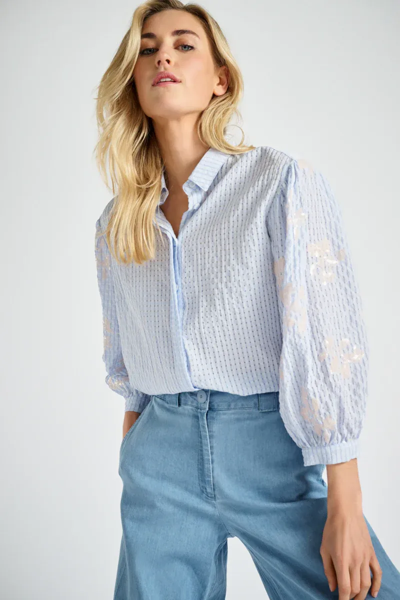 BLOES VAN MARIE MERO BL05/414+415 BLAUW