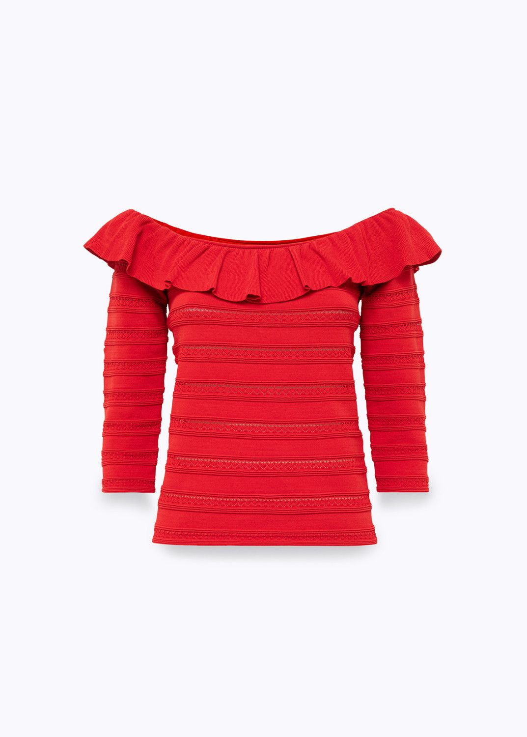 PULL VAN BLUGIRL RA6051 MA89R 81663 Carminio