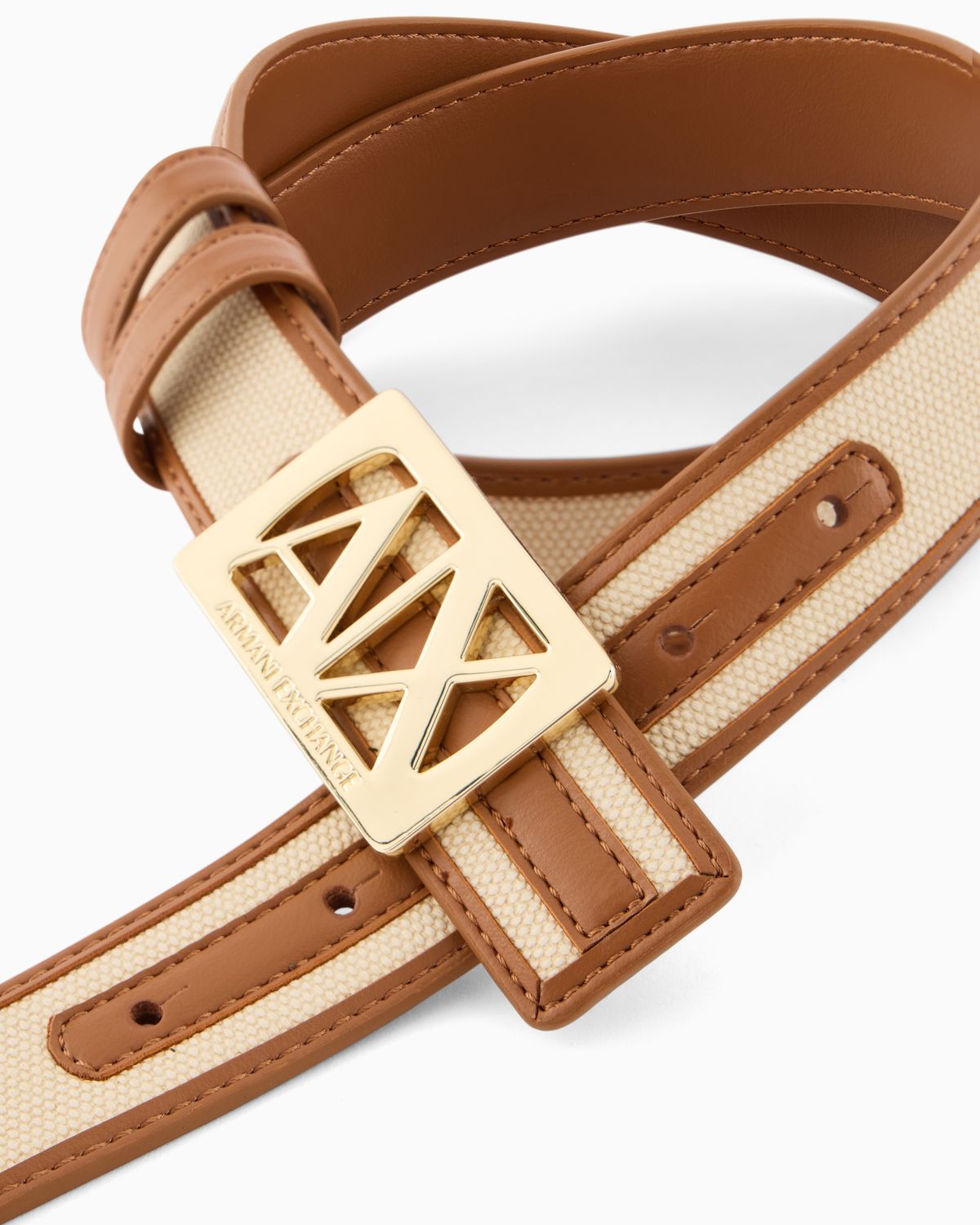 RIEM VAN ARMANI XW002614 AF22518 M6261 NATURAL / SALINE CLA