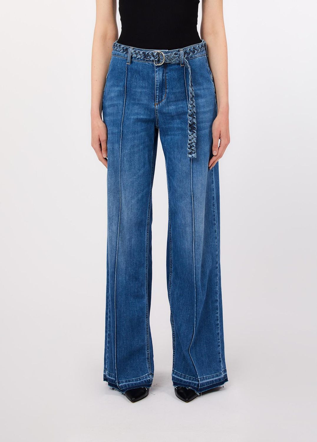 BROEK VAN LIU JO UA6084-D0275 79033 DEN.BLUE LT.MADNESS