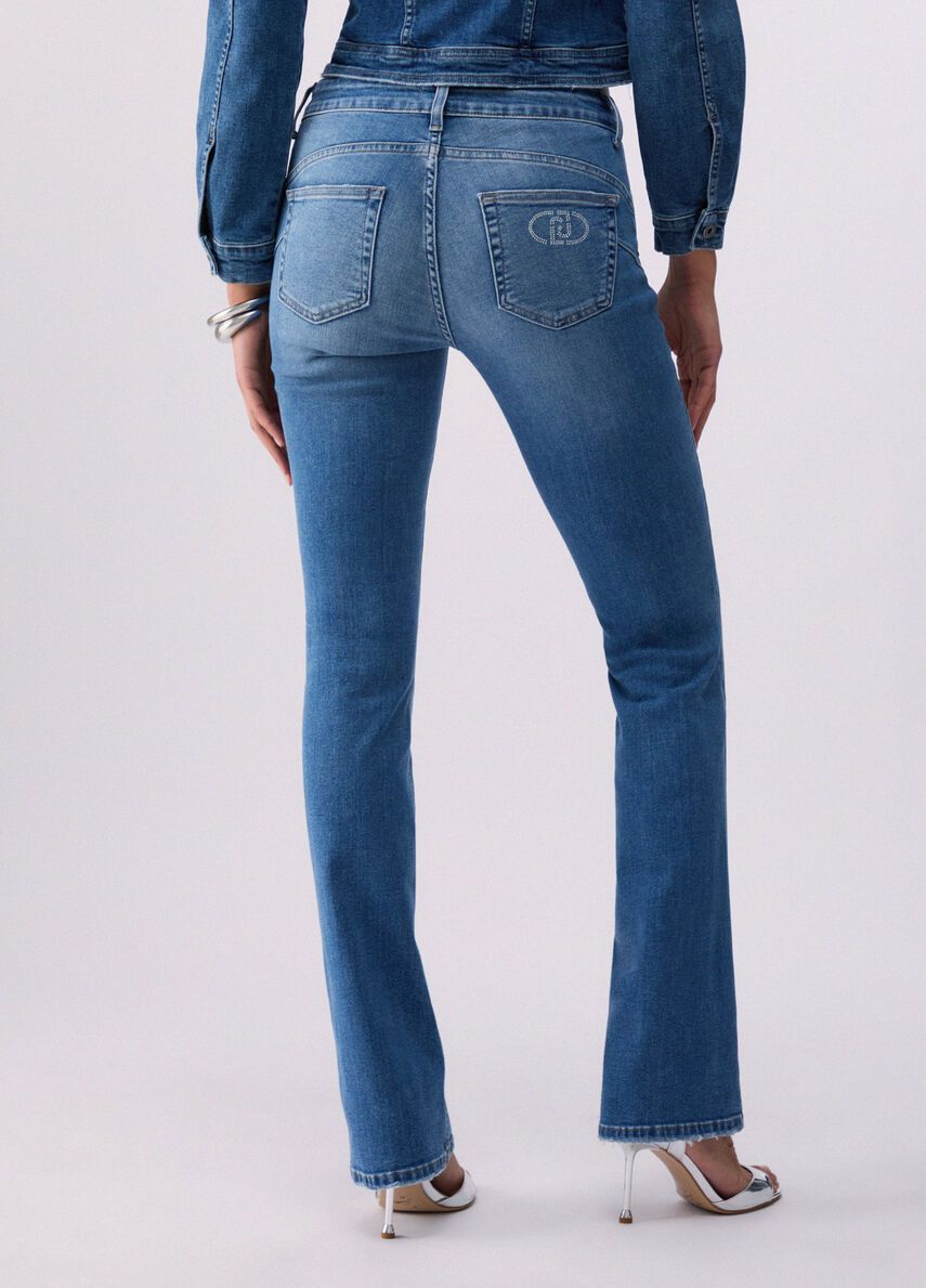 BROEK VAN LIU JO UA6025-DS085 79072 DEN.BLUE STBL ATLANT