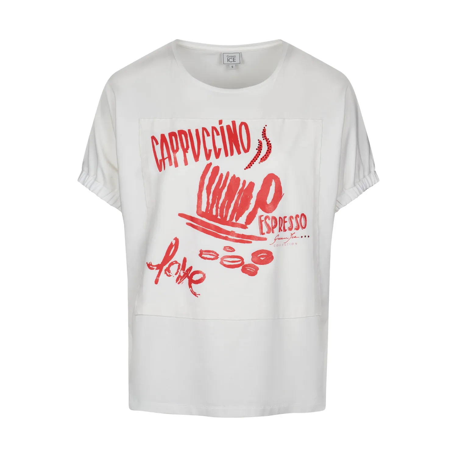 T-SHIRT VAN GREEN ICE ELAIJAH  Ecru