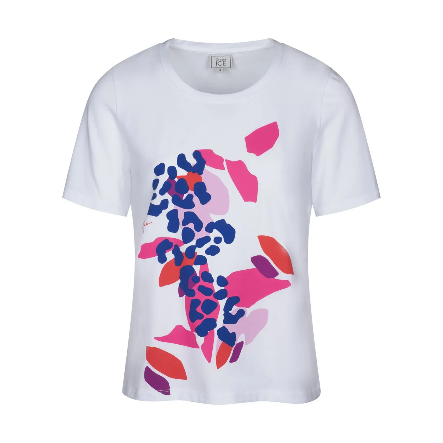 T-SHIRT VAN GREEN ICE ELENIX  White