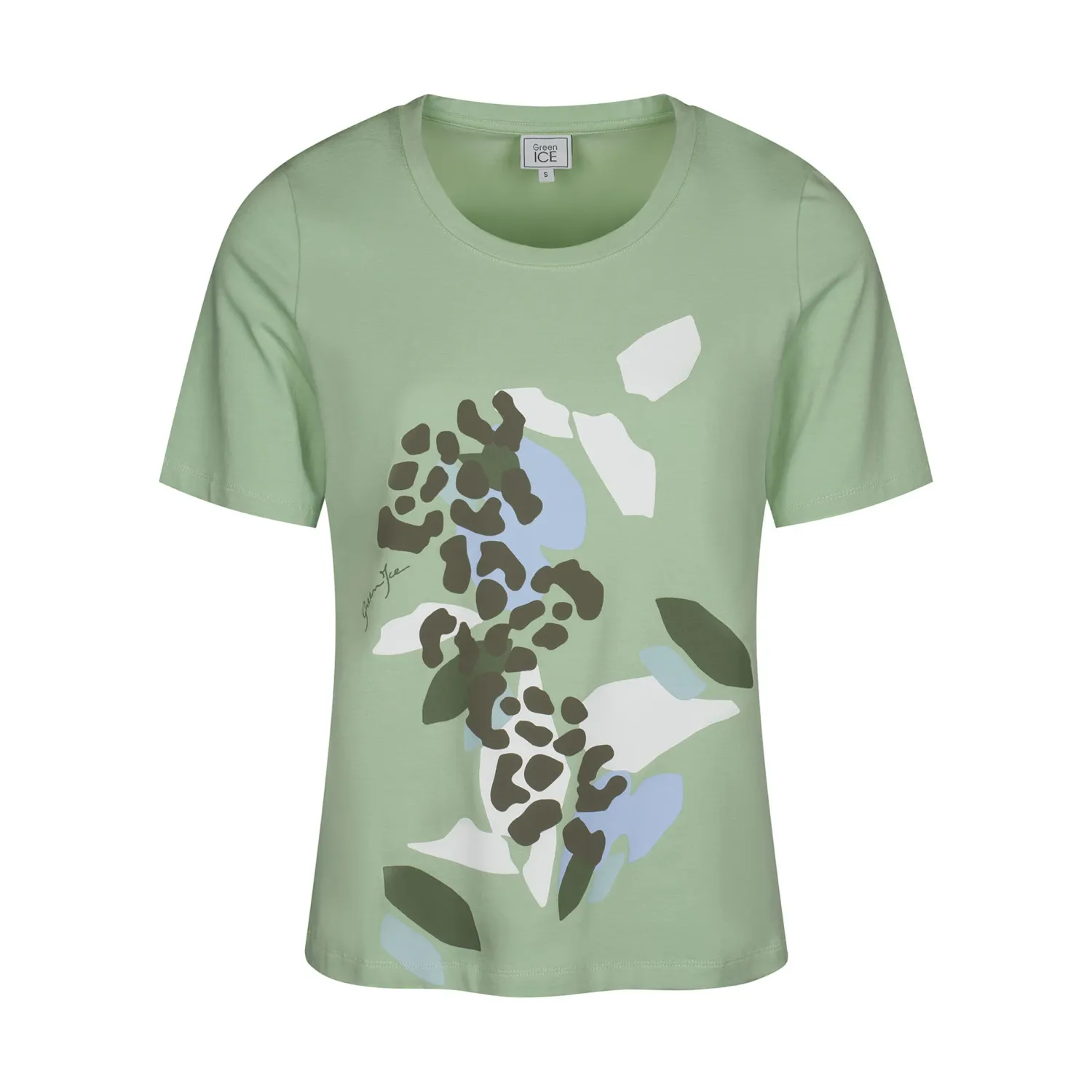 T-SHIRT VAN GREEN ICE ELENIX  Olive