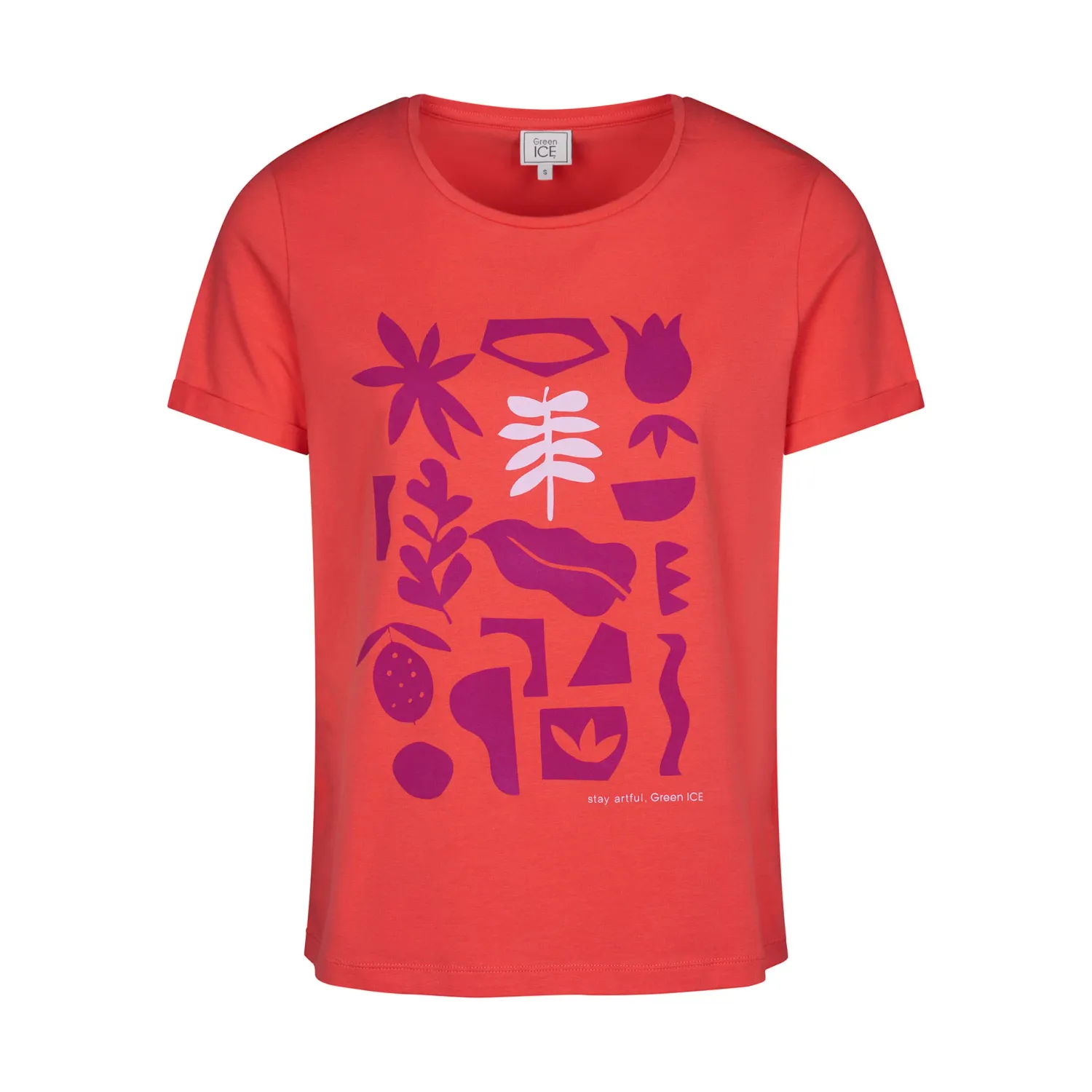 T-SHIRT VAN GREEN ICE EVARISTE  Berry