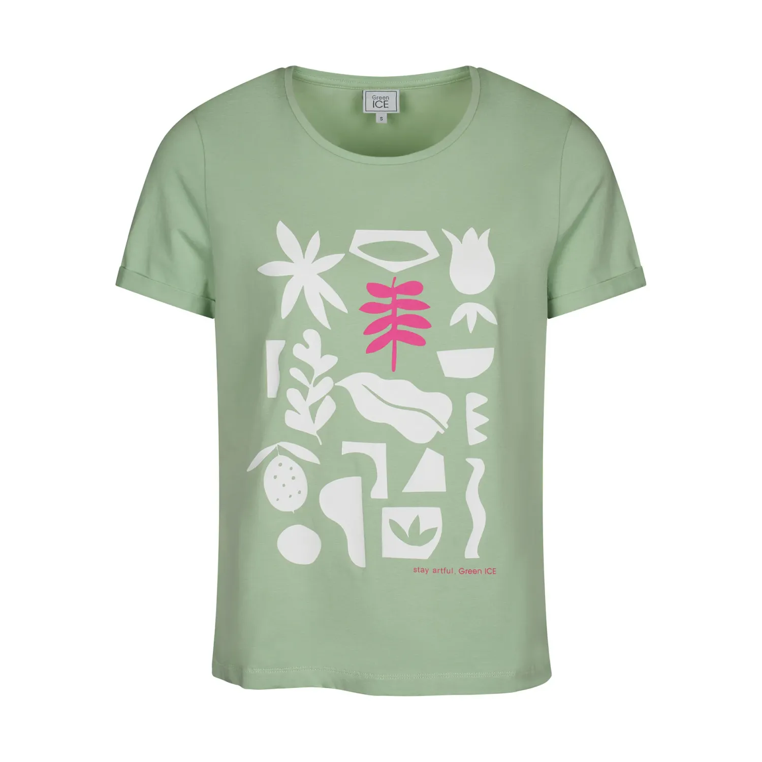 T-SHIRT VAN GREEN ICE EVARISTE  Olive