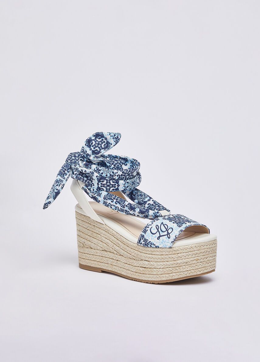 SANDALEN VAN LIU JO SA6087TX133S4056 CAPRI/MILK