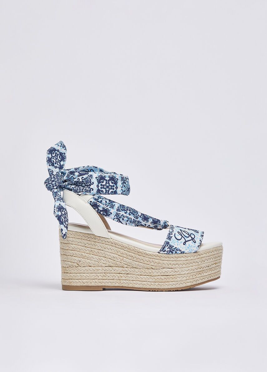 SANDALEN VAN LIU JO SA6087TX133S4056 CAPRI/MILK