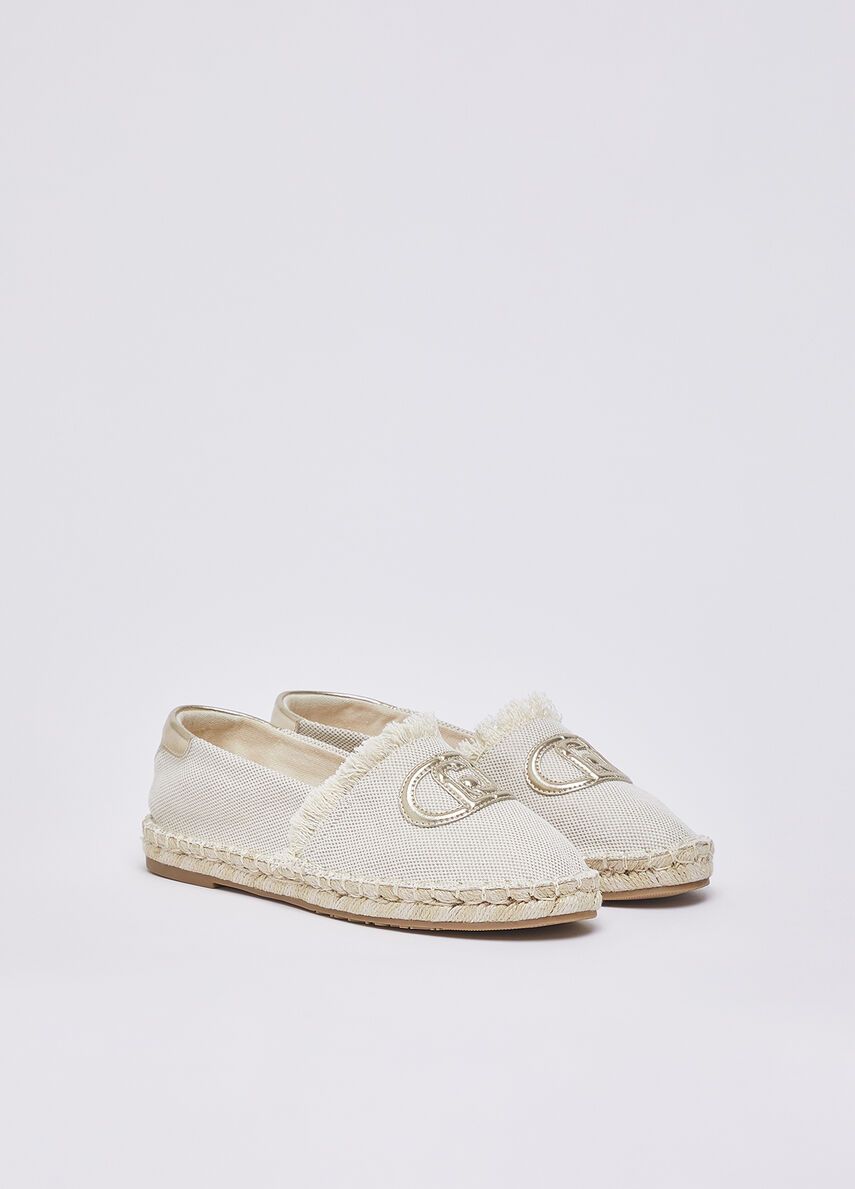SLIPPERS VAN LIU JO SA6091TX536S4150 METALLIC NATURAL/LIGHT GOLD