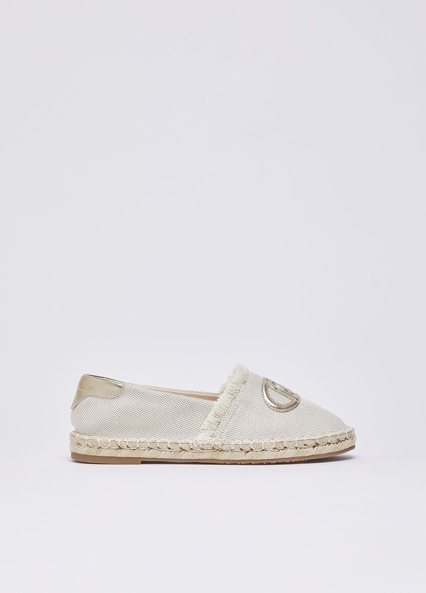 SLIPPERS VAN LIU JO SA6091TX536S4150 METALLIC NATURAL/LIGHT GOLD