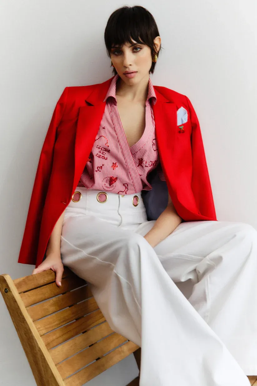 BROEK VAN NENETTE 41BB-STAFFER 0004 AVORIO