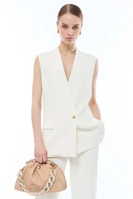 VEST VAN NENETTE 41BB-BUDONI 0004 AVORIO