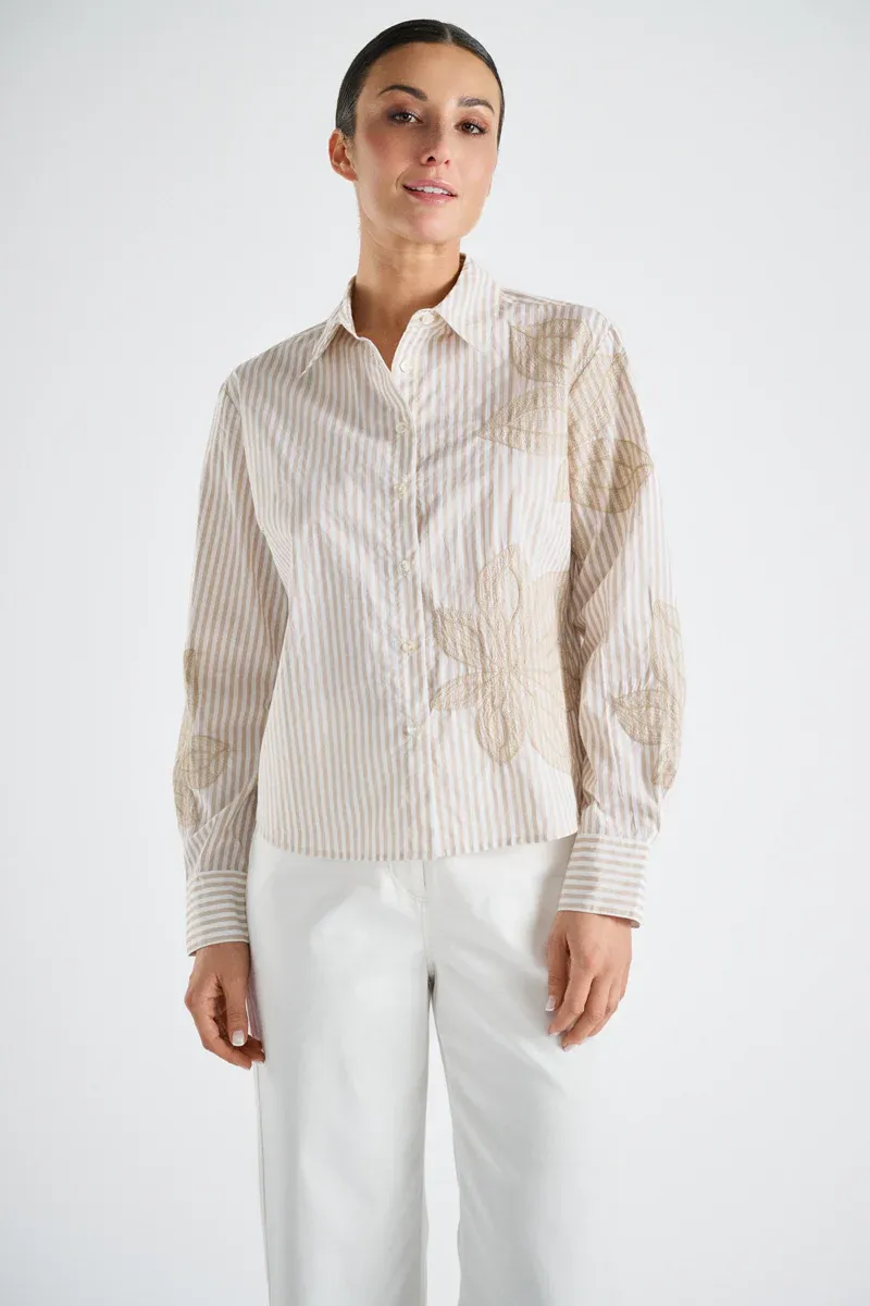 BLOES VAN MARIE MERO BL56/BEI+WHI BEIGE/WHITE