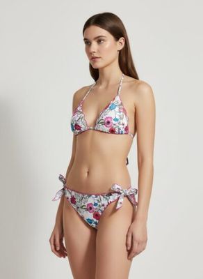 BIKINI VAN LIU JO VA6210-J6448 P9271 WHITE SUMMER FLOWER