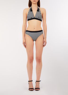 BIKINI VAN LIU JO VA6014-J6448 09096 NERO/BIANCO