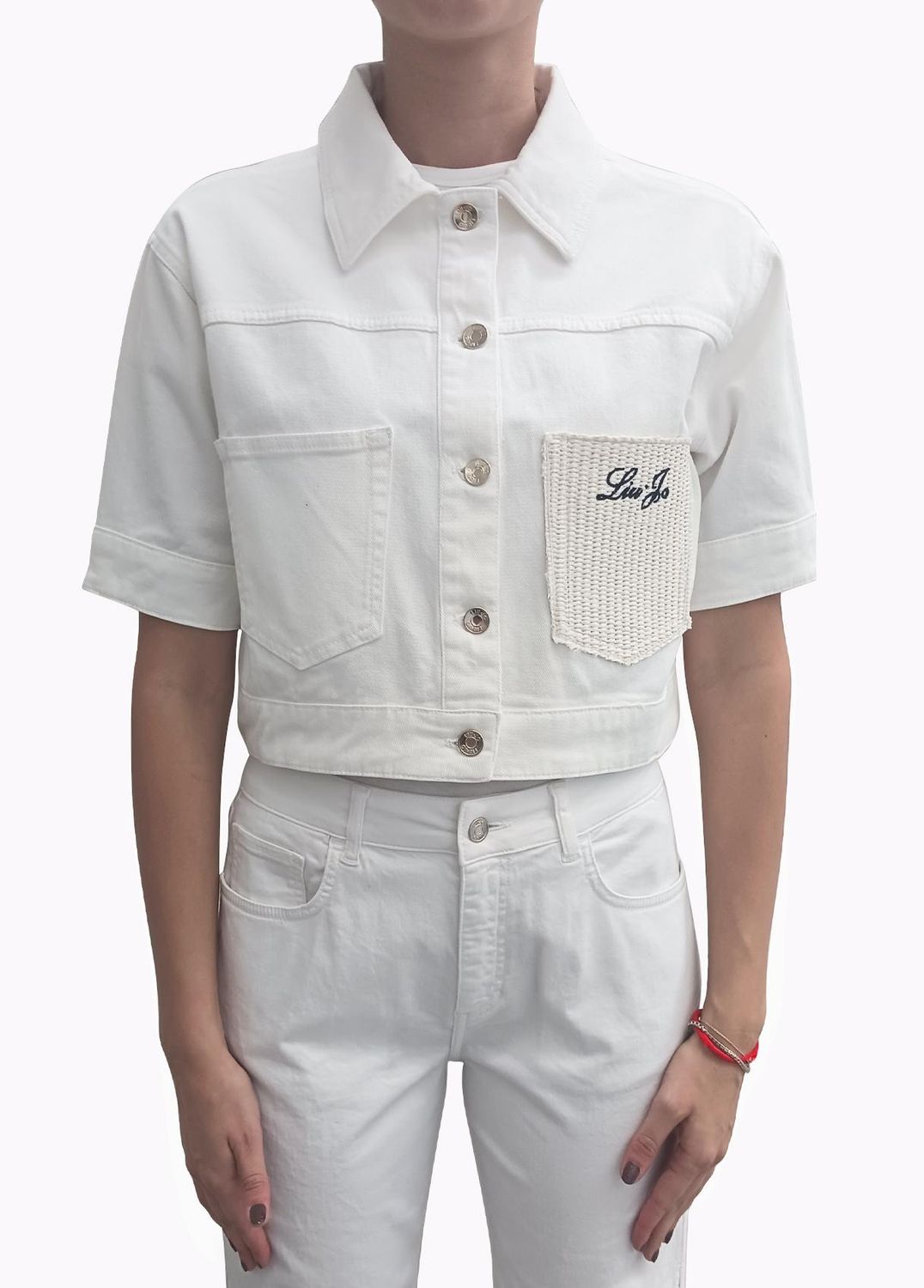 VEST VAN LIU JO WA6509-T1816 10701 BIANCO LANA