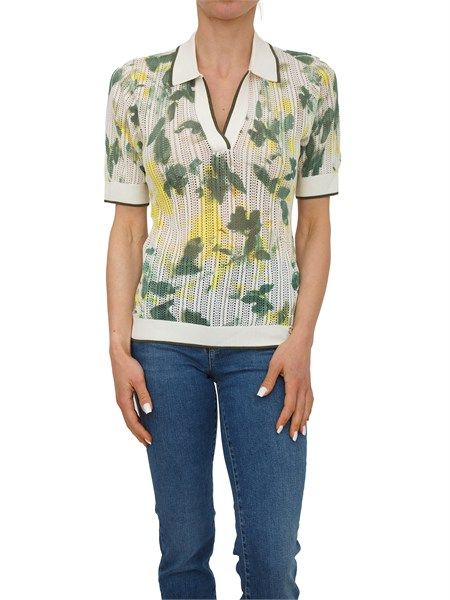POLO VAN LIU JO TA6286-MA64R L9046 GREEN SHADES