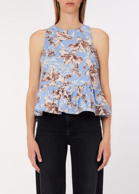 TOP VAN LIU JO WA6365-T4853 P9502 BLU WAVE LILES