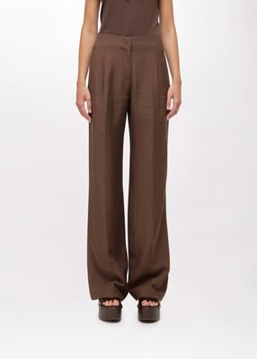 BROEK VAN BLUGIRL RA6094 T8823 90913 Fondente