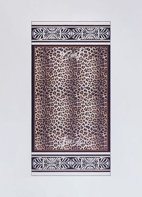 HANDDOEK VAN LIU JO VA6205-T9433 V9789 ANIMALIER