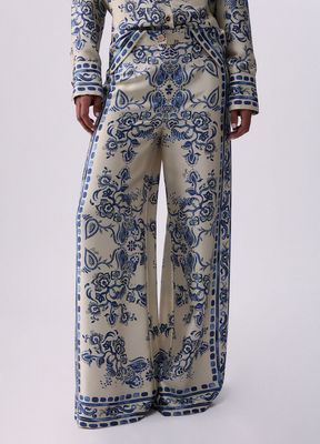 BROEK VAN LIU JO CA6230-TS555 P9652 ST.FOULARD ARALDIC B