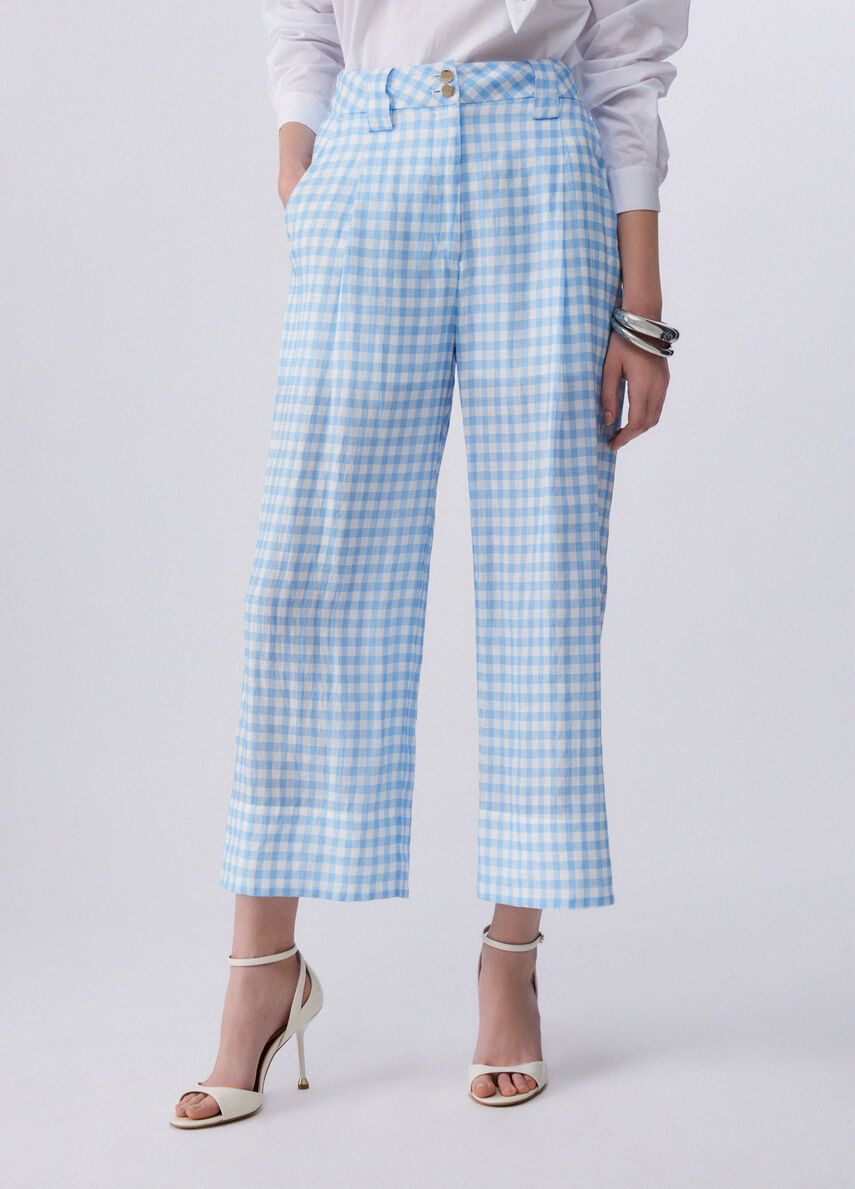 BROEK VAN LIU JO WA6303-T9426 P9242 VICHY B.B.WAVE