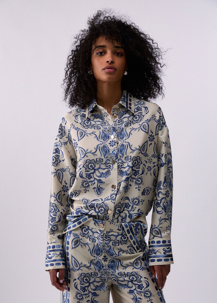 BLOES VAN LIU JO CA6229-TS555 P9652 ST.FOULARD ARALDIC B
