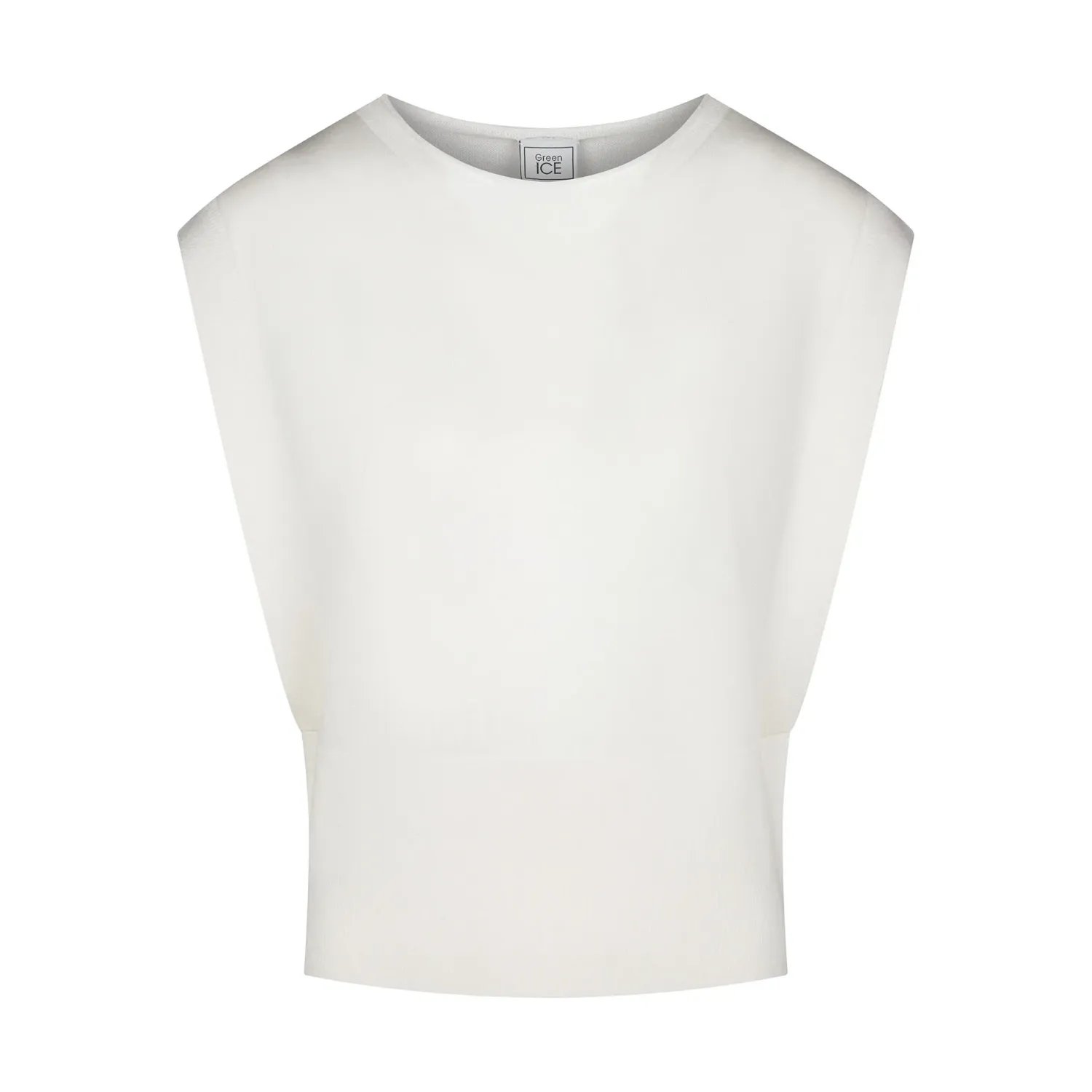 TOP VAN GREEN ICE BAGNAR  Ecru