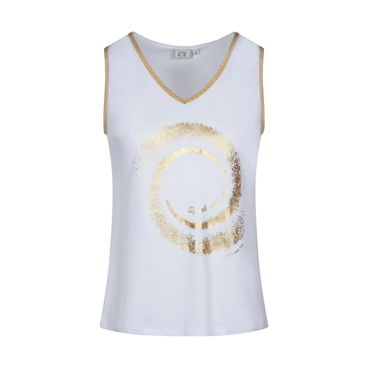 T-SHIRT VAN GREEN ICE PRIYA  White