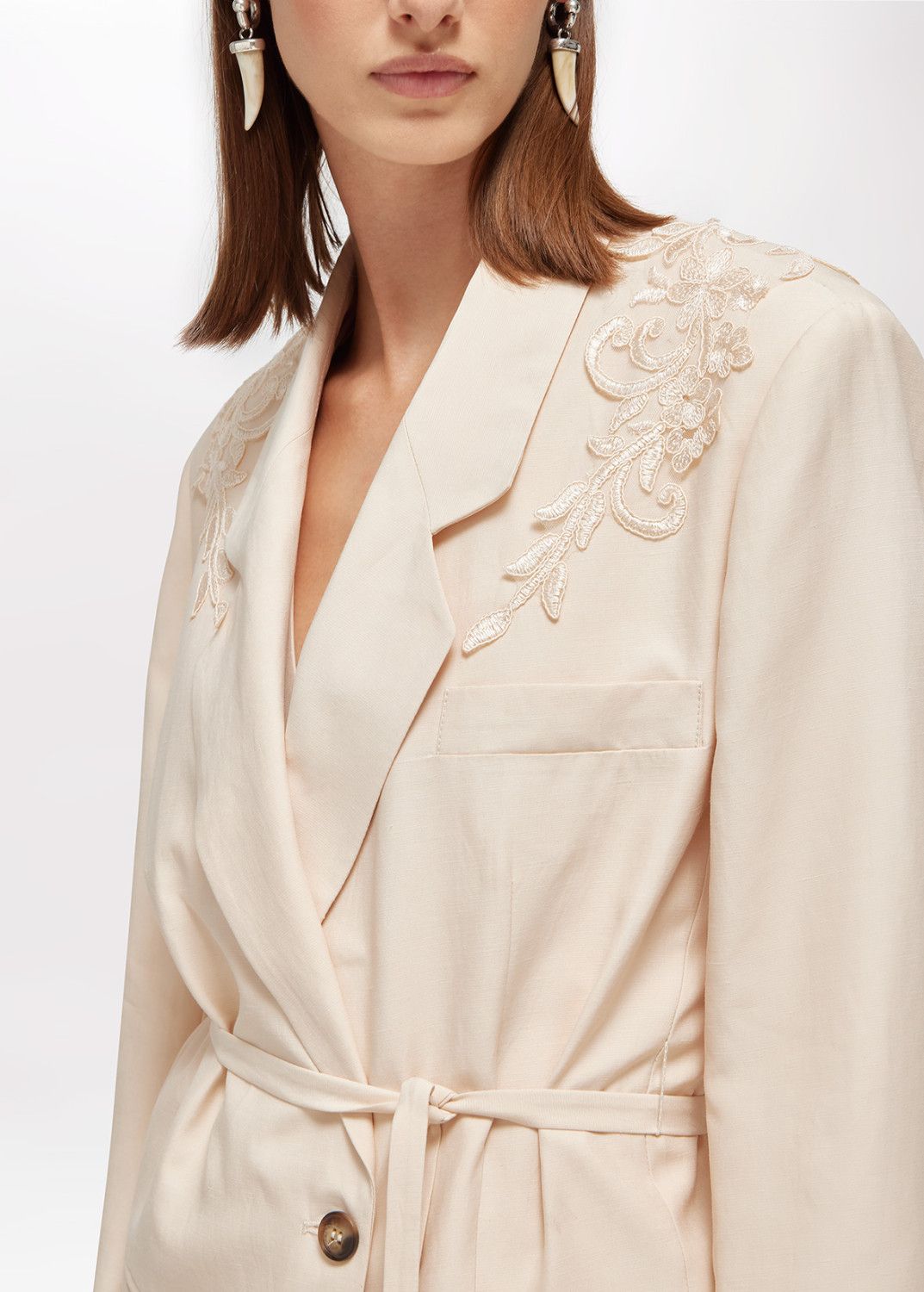 BLAZER VAN BLUGIRL RA6091 T8823 P9545 Almond peach c/patch