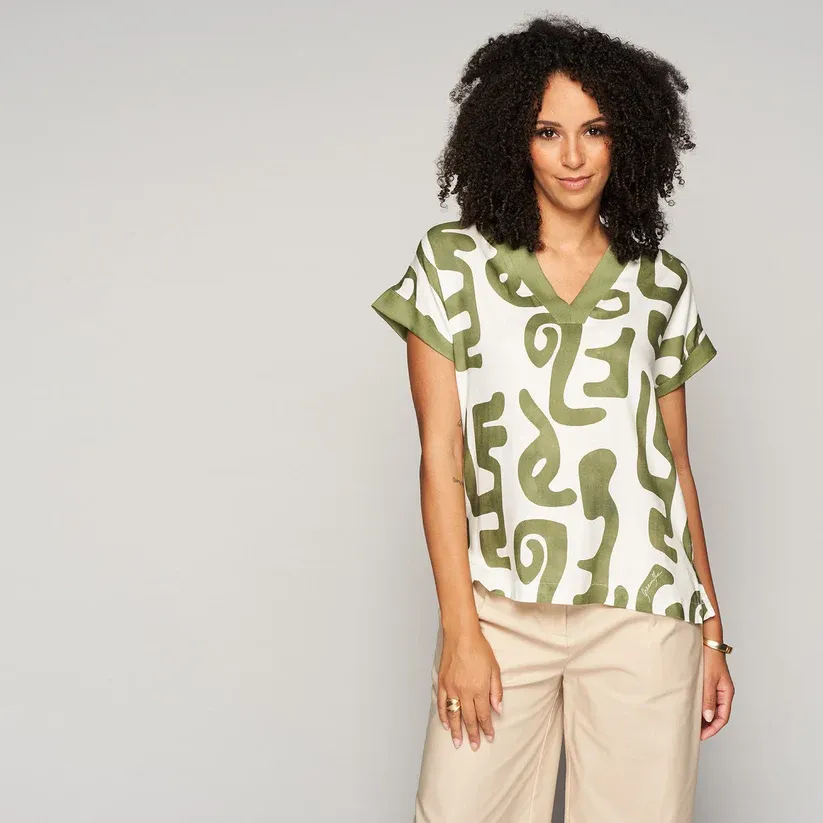 BLOES VAN GREEN ICE EIVIN  Lt Khaki