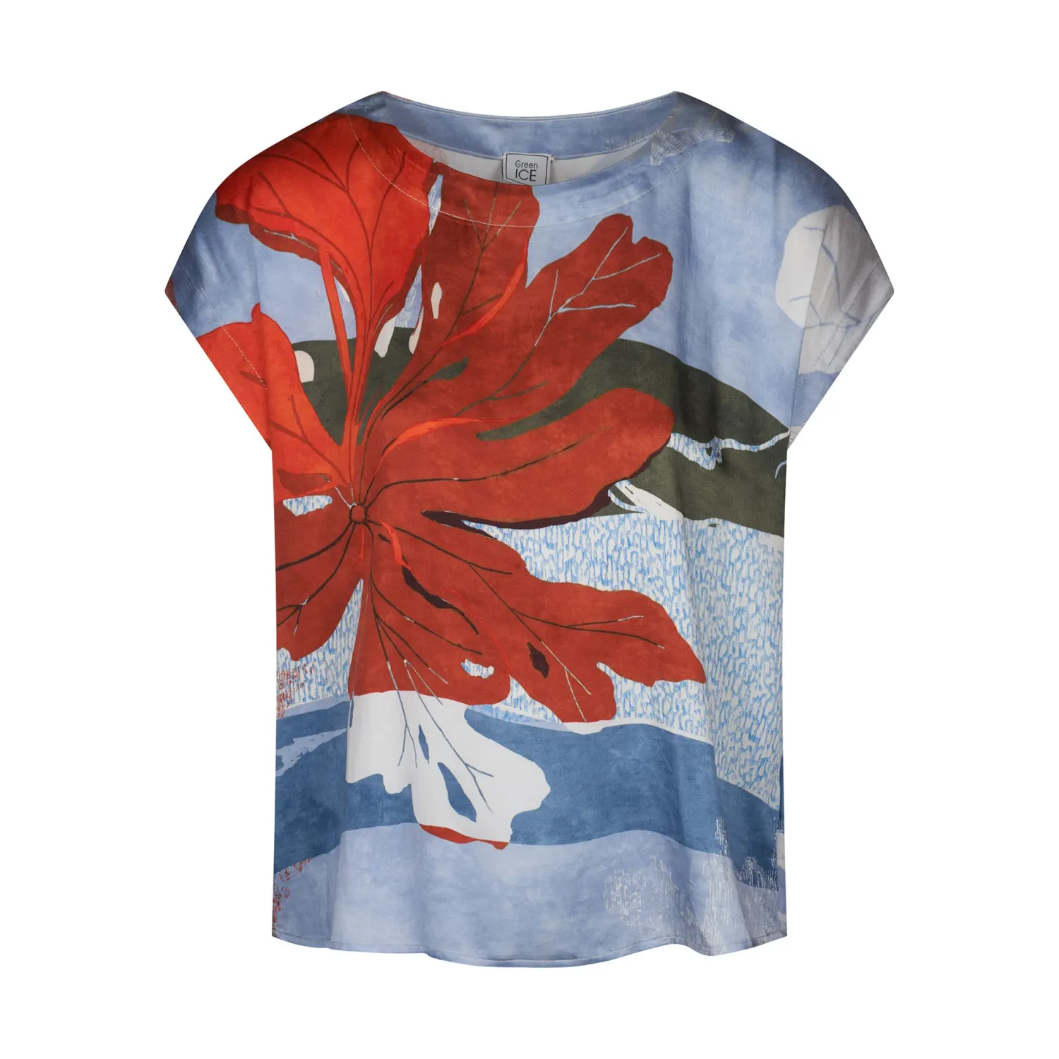 BLOES VAN GREEN ICE JODEL  Lt Blue