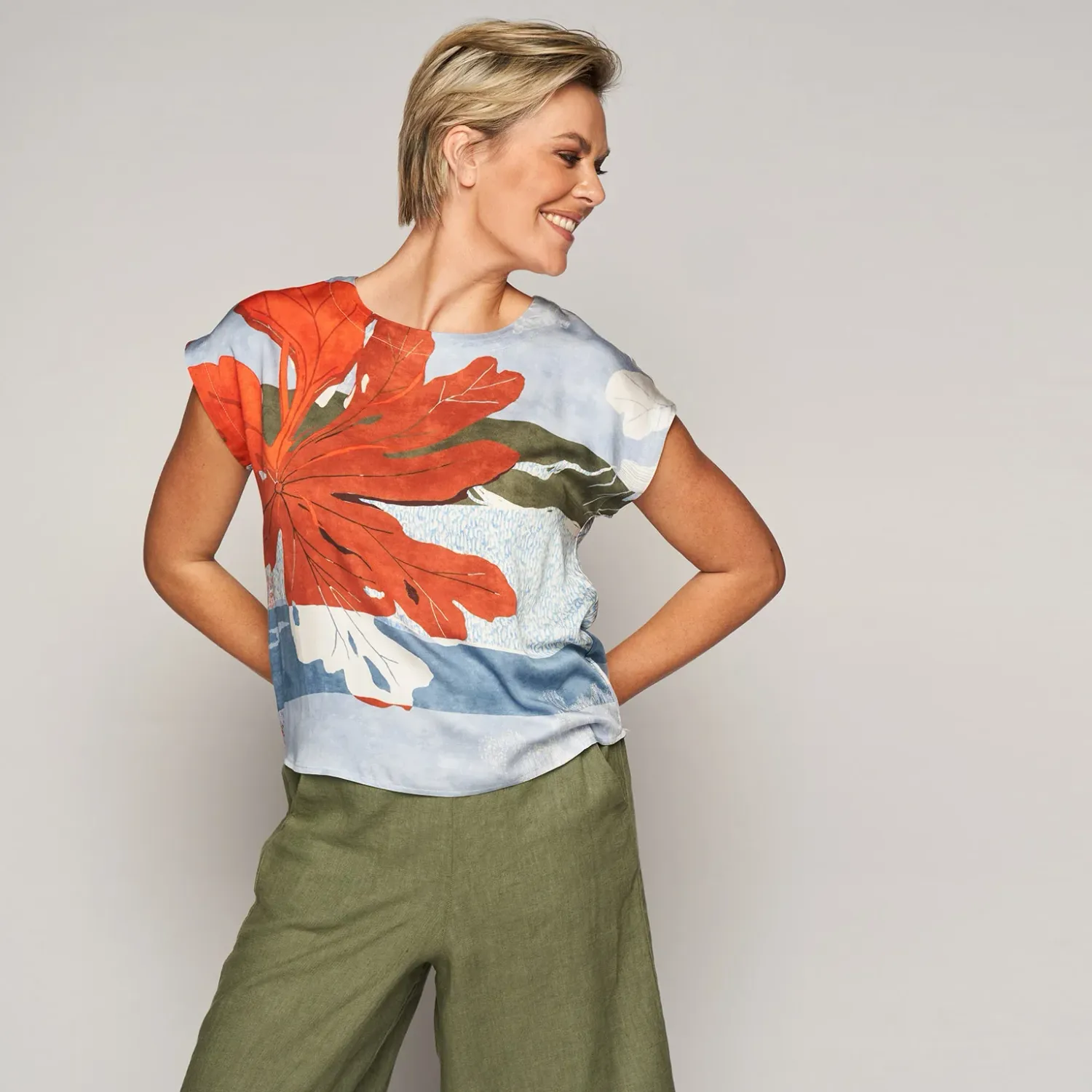 BLOES VAN GREEN ICE JODEL  Lt Blue