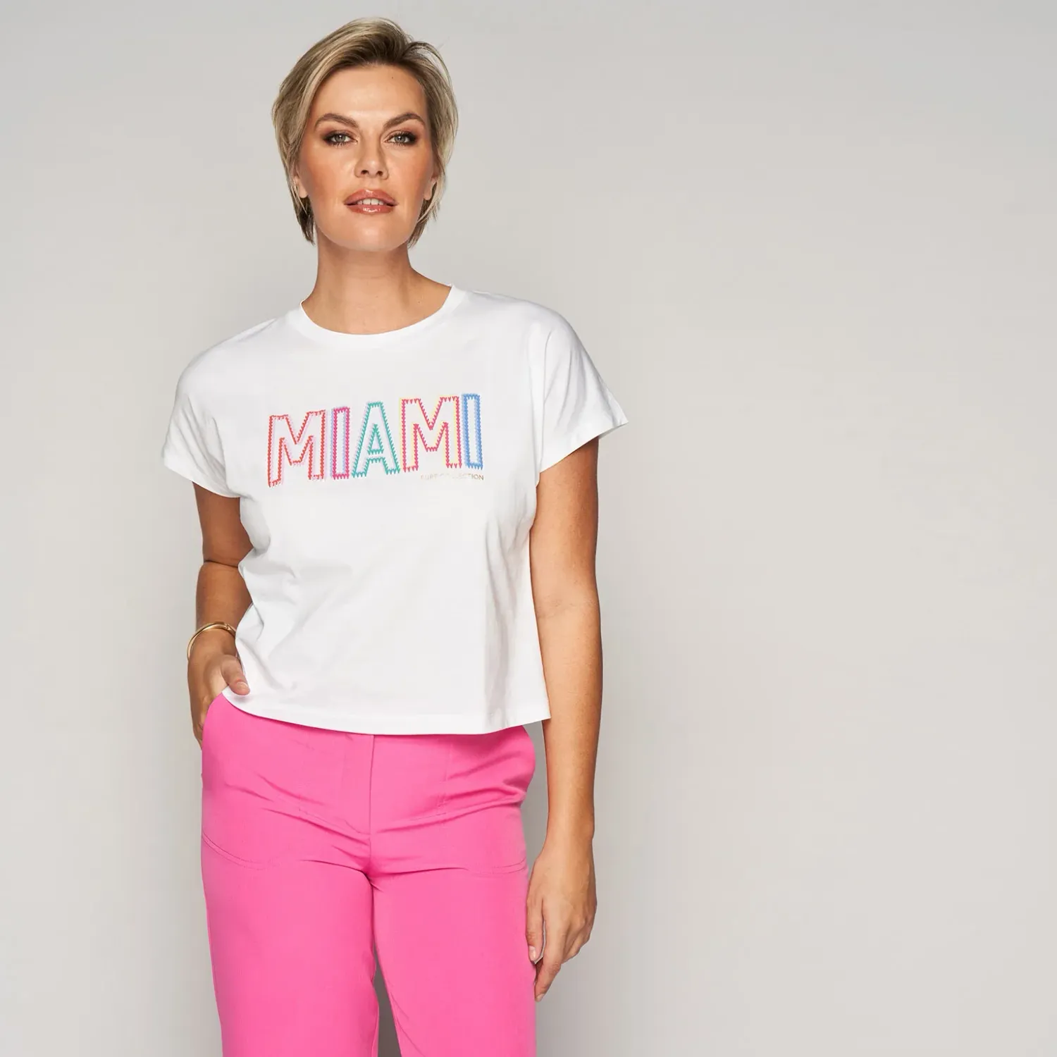 T-SHIRT VAN GREEN ICE EDSON  White