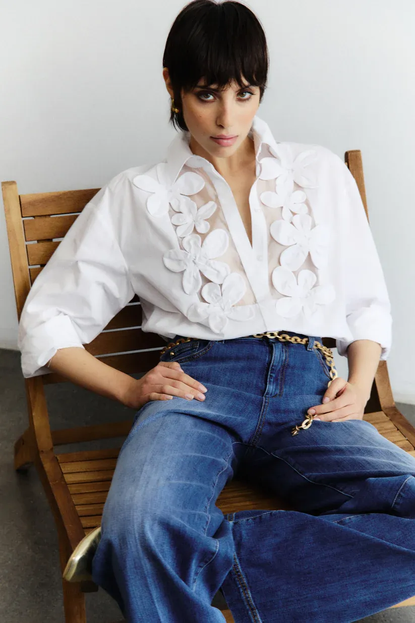 BLOES VAN NENETTE 41BB-FELICITA 0001 BIANCO