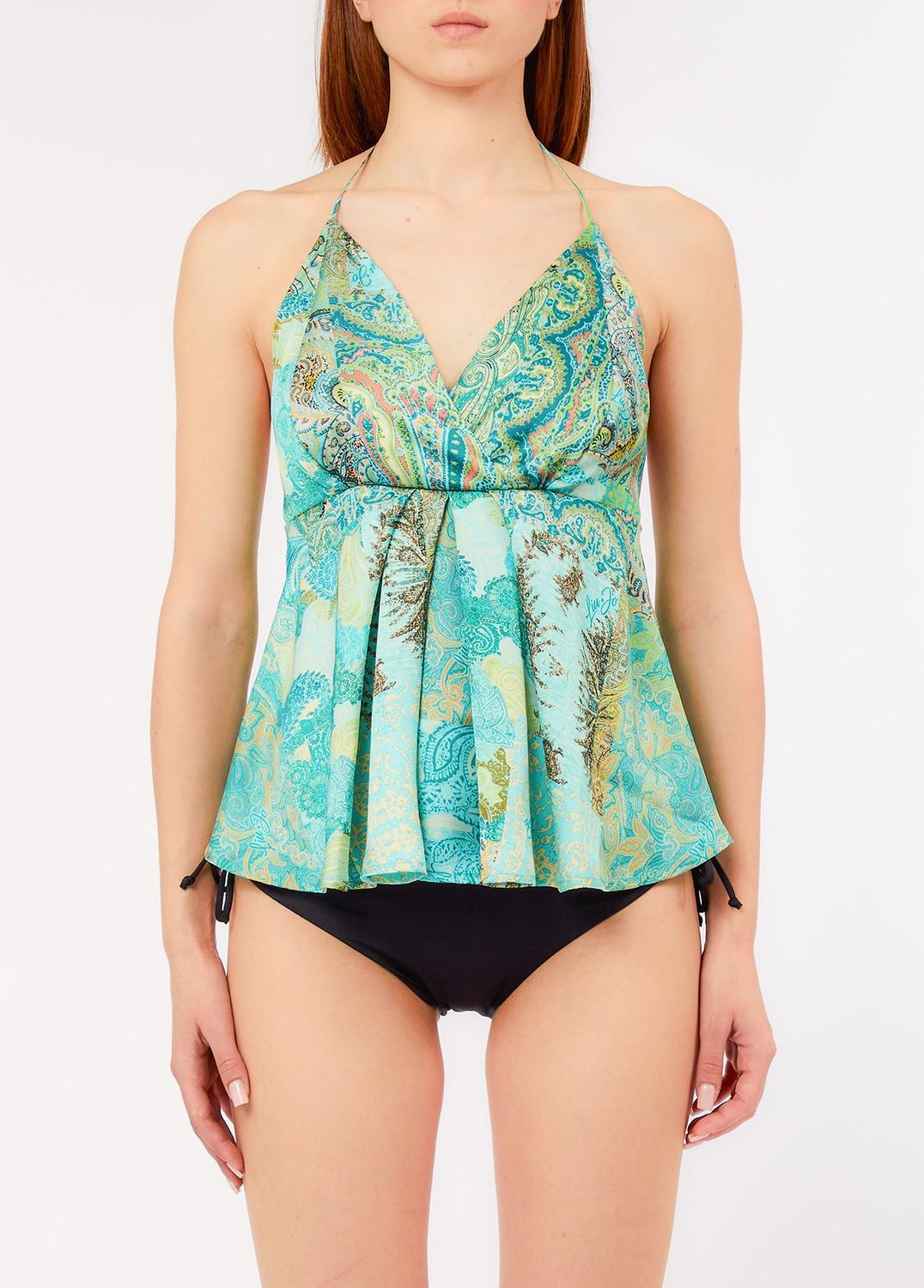 TOP VAN LIU JO VA6115-TS124 P9269 CACHEM.WATER GREEN