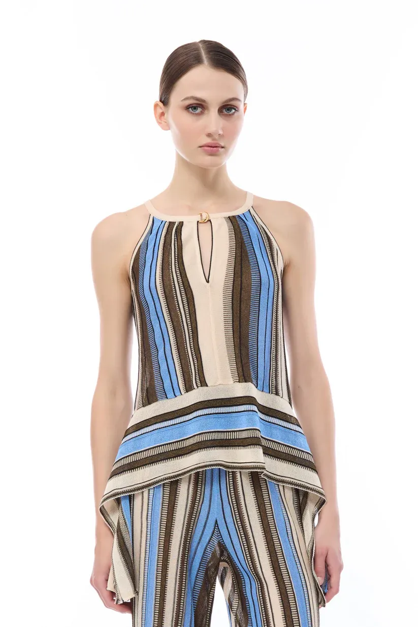 TOP VAN NENETTE 41BB-MERMEDIA 0145 OLIO