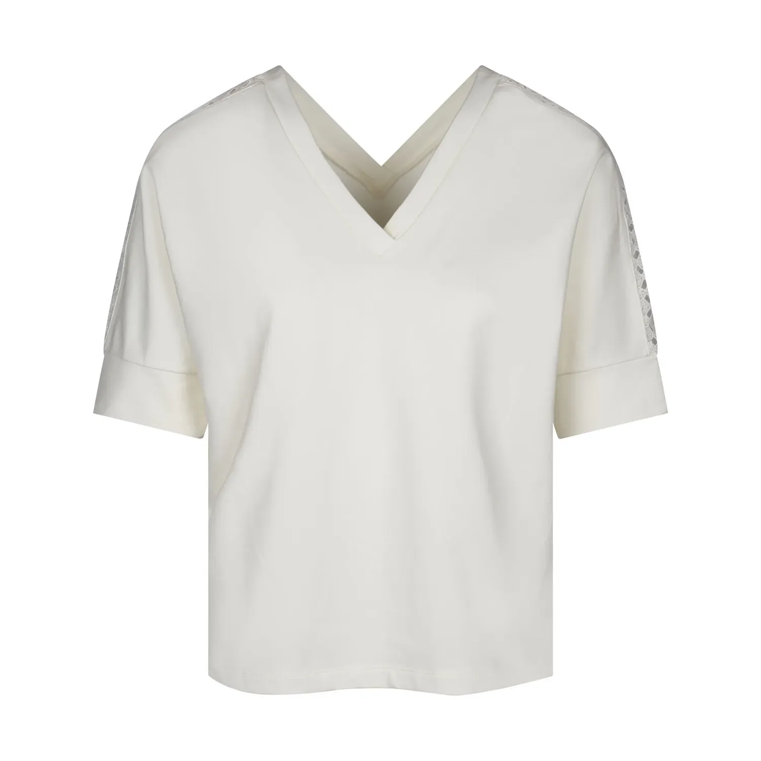 T-SHIRT VAN GREEN ICE ELUIGI  Ecru