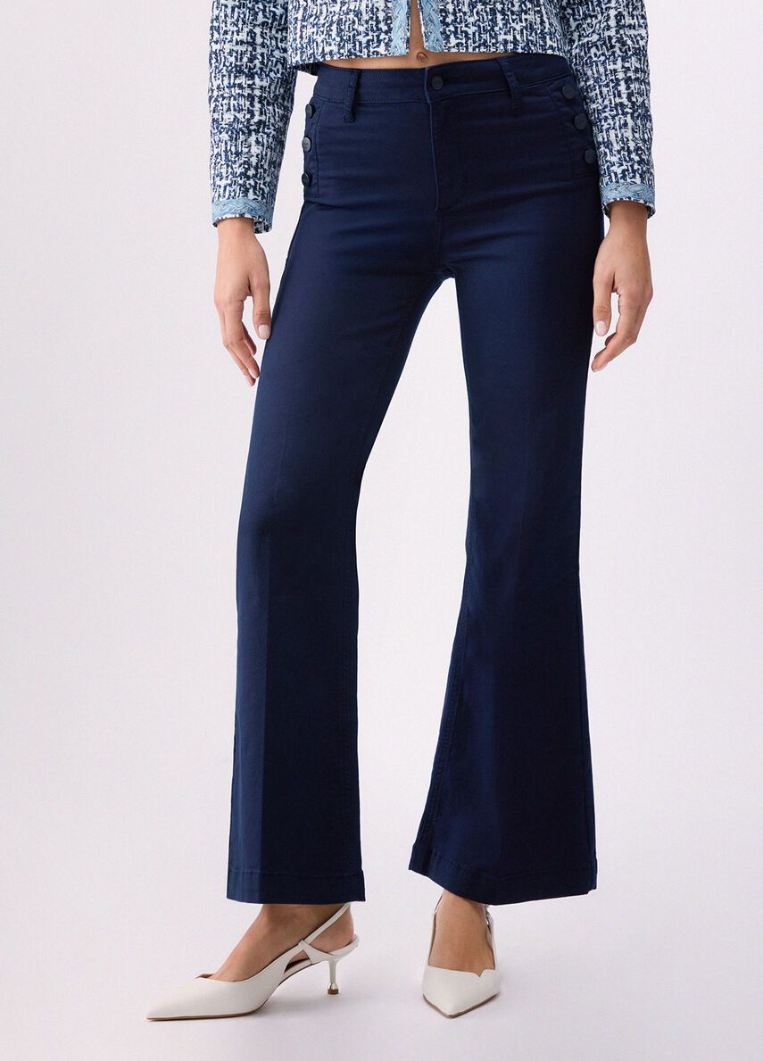 BROEK VAN LIU JO WA6403-T367A 93924 NIGHT BLU SKY