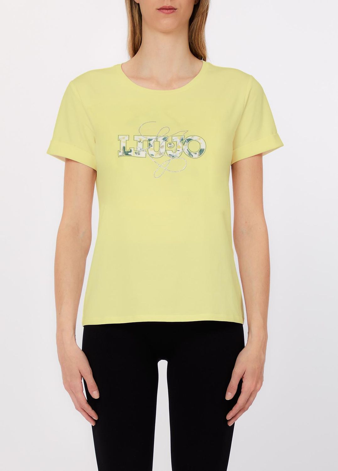 T-SHIRT VAN LIU JO TA6163-JS003 P9208 JASMINE/LIUJO FLOWER