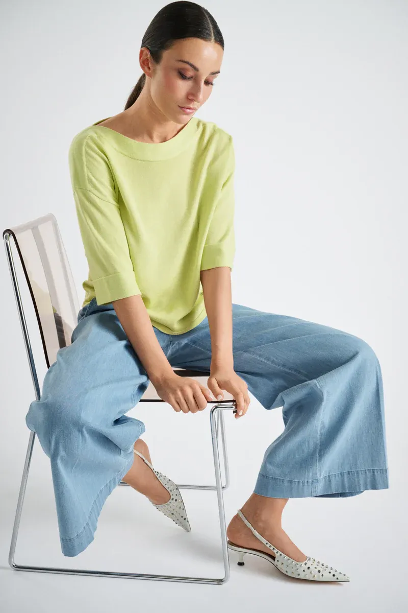 PULL VAN MARIE MERO PU30/LIM LIMOEN