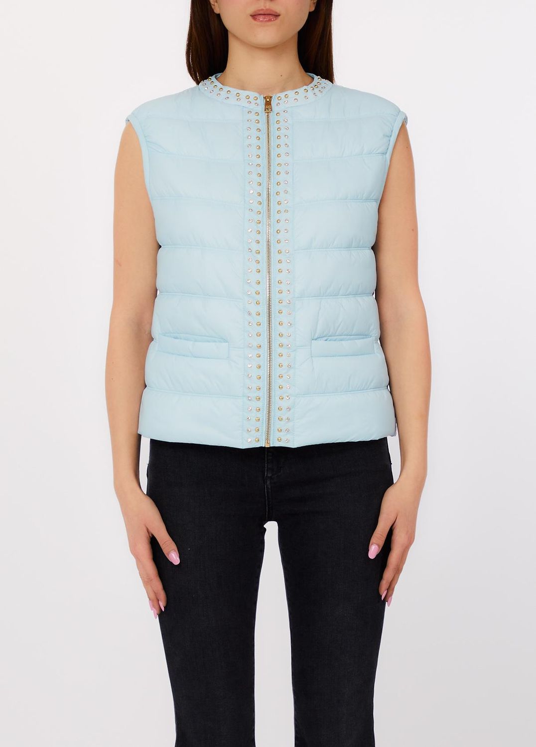 BODYWARMER VAN LIU JO WA6231-T3341 X0765 LT. BLUE BELL