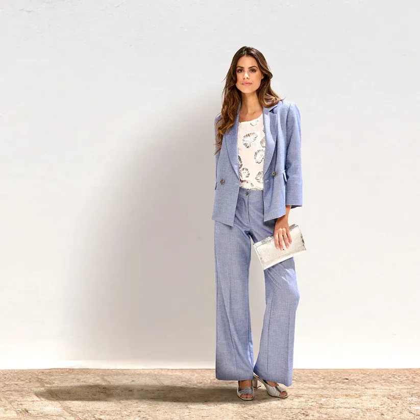 BROEK VAN GREEN ICE KOPOLA  Lt Blue