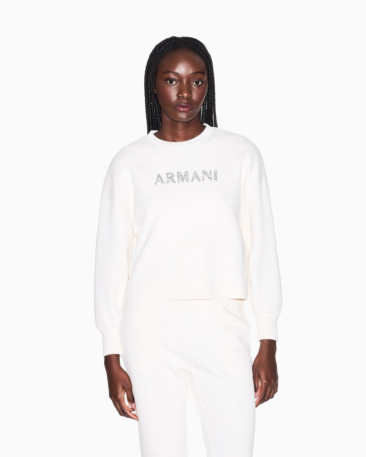SWEATER VAN ARMANI XW002049 AF21298 U1003 WHITE