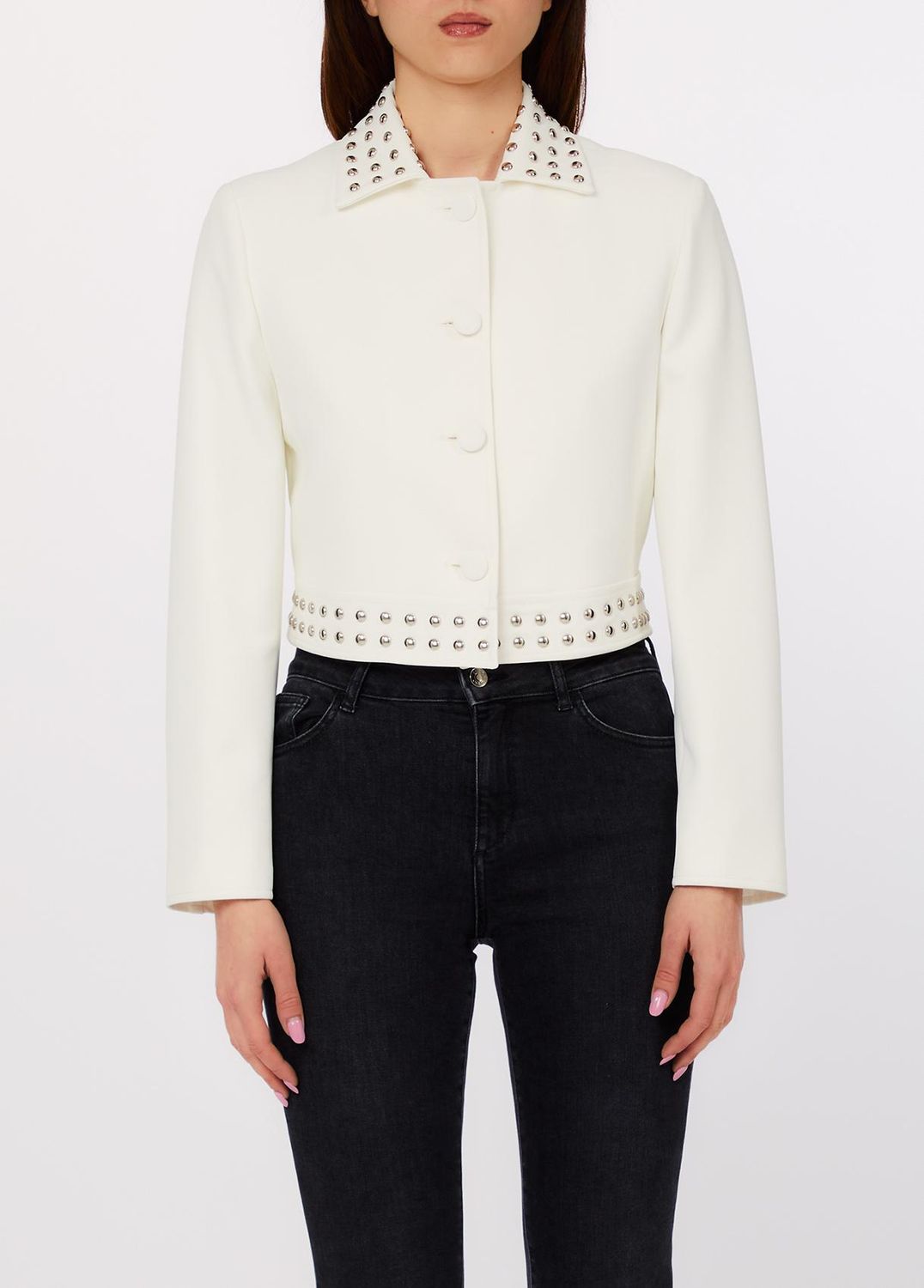 BLAZER VAN LIU JO WA6107-T2527 X0727 DIRTY WHITE