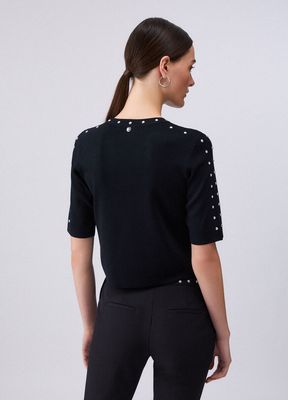 PULL VAN LIU JO WA6092-MS55N 22222 NERO