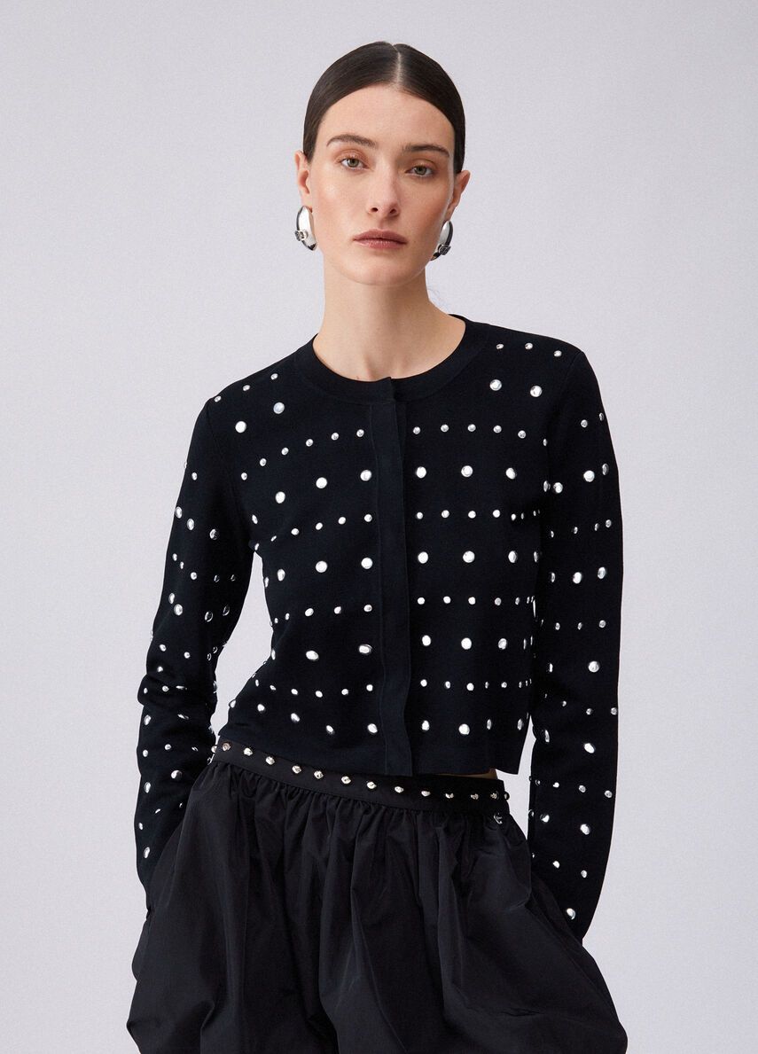 GILET VAN LIU JO WA6090-MS55N 22222 NERO